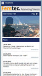 Mobile Screenshot of femtec.org